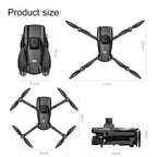 BABBAK'S LTD Xiaomi V198GPS Drone – Foldable 8K HD Camera GPS Quadcopter with Obstacle Avoidance