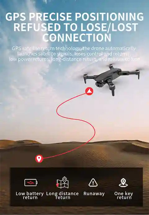BABBAK'S LTD L900 Pro SE MAX 5G WiFi Brushless GPS Drone – 4K Dual Camera with Obstacle Avoidance