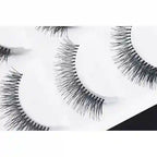 Set of false eyelashes on a white background