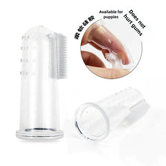 BABBAK'S LTD Pet Finger Toothbrush – Soft Silicone Dental Cleaning Tool for Dogs & Cats
