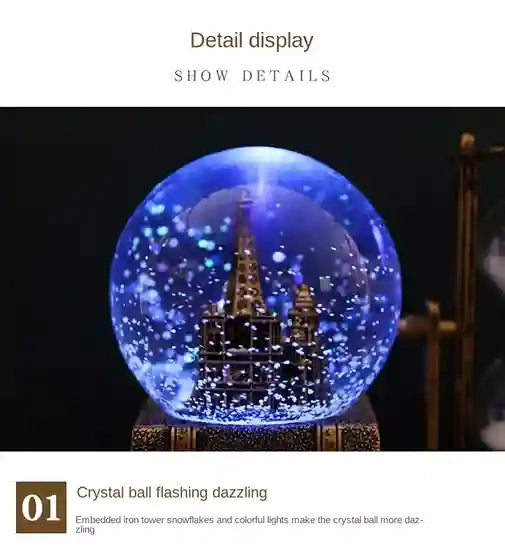 Sand Timer Hourglass Table Decor Gold | BABBAK'S LTD