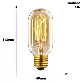 BABBAK'S LTD Vintage Edison LED Bulb – Retro E27 40W Warm Light Home & Café Lighting