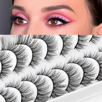 Fluffy, Wispy, Natural Lashes
