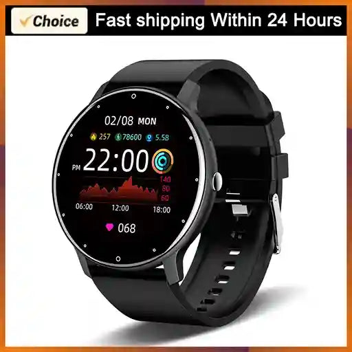 Smart fitness watch for active daily lifestyle