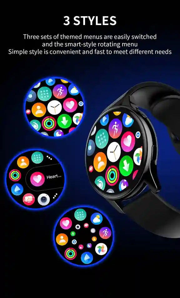Smart watch waterproof design casual wear