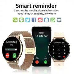 Smart watch wireless charging feature close up