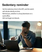 Smartwatch heart rate and fitness tracking summary
