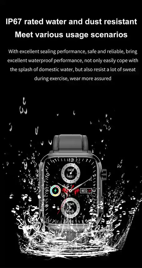 Smartwatch tracking daily steps and calories