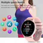 Waterproof fitness watch during workout activity