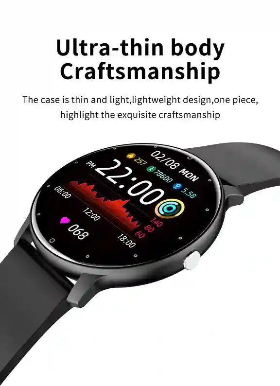 Waterproof watch for gym and outdoor activity