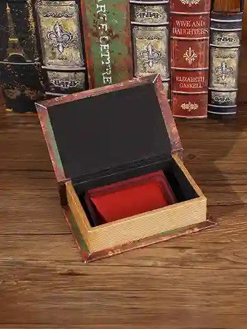 Wooden Book Box