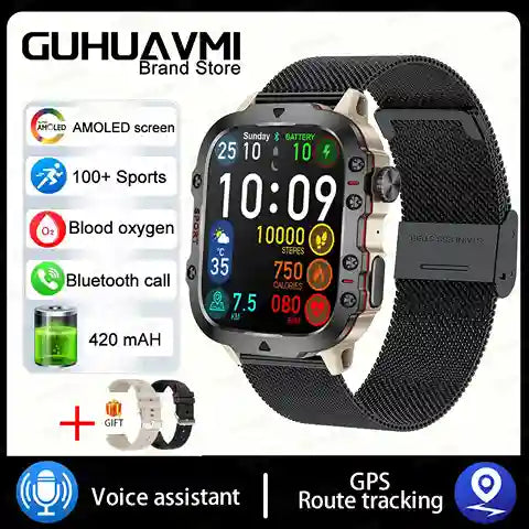 Xiaomi GPS smart watch hiking trail tracking