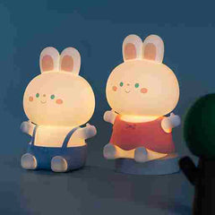 BABBAK'S LTD Soft Glow USB Rechargeable Night Light – Compact Silicone Bedside Lamp