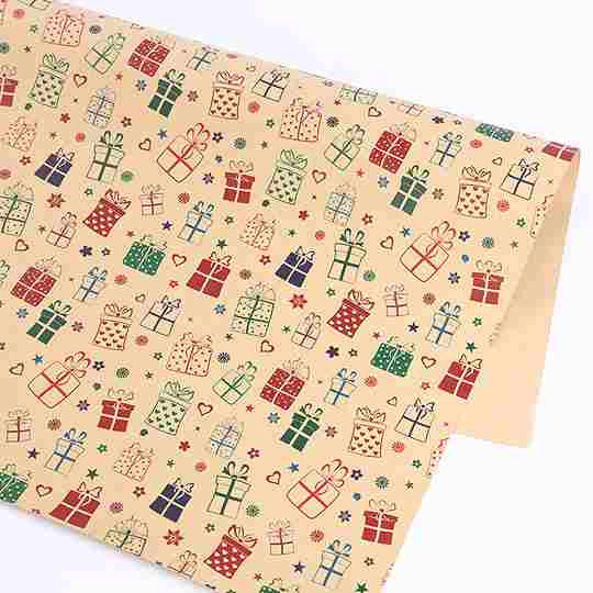 BABBAK’S LTD | Kraft Paper Gift Wrapping Sheet – Eco-Friendly, Durable & Stylish (50cm x 70cm)