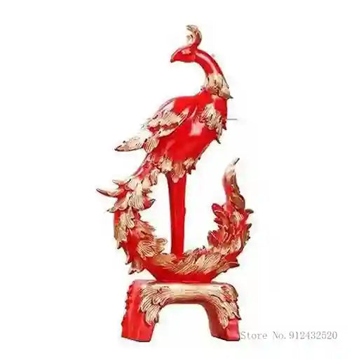 blue phoenix table decor