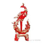 blue phoenix table decor