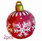 BABBAK'S LTD - Large Inflatable Christmas Ball Balloon – Waterproof Outdoor Holiday Decoration