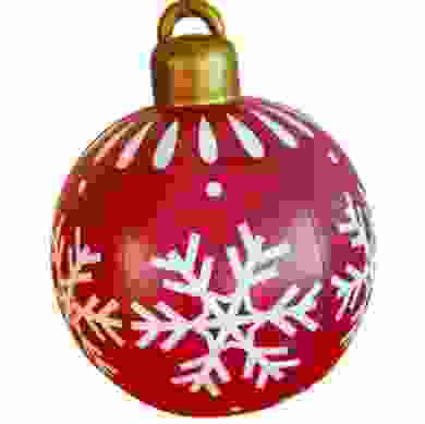 BABBAK'S LTD - Large Inflatable Christmas Ball Balloon – Waterproof Outdoor Holiday Decoration