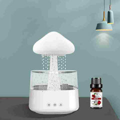 BABBAK'S LTD Raining Cloud Humidifier – Creative Aromatherapy Air Purifier & Decorative LED Home Device