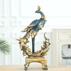 modern phoenix statue decor