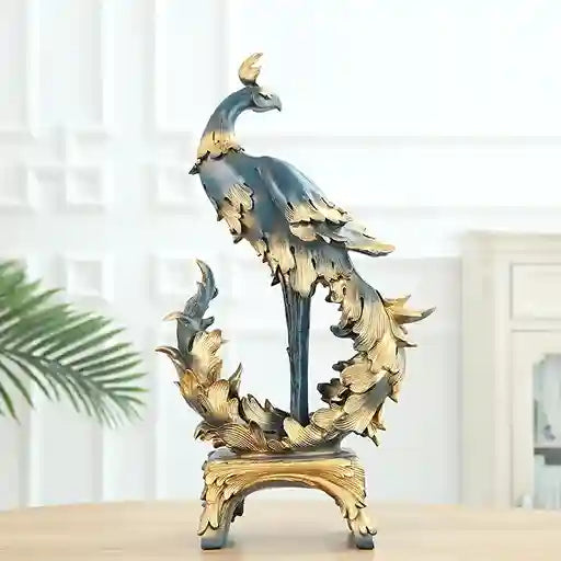 phoenix tabletop decor statue